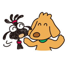 Moe dog's sticker (5') sticker #15834933