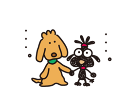 Moe dog's sticker (5') sticker #15834935