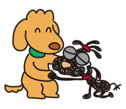 Moe dog's sticker (5') sticker #15834936