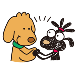 Moe dog's sticker (5') sticker #15834937