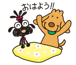 Moe dog's sticker (5') sticker #15834941