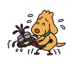 Moe dog's sticker (5') sticker #15834943