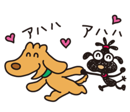 Moe dog's sticker (5') sticker #15834944