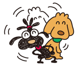 Moe dog's sticker (5') sticker #15834948