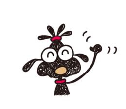 Moe dog's sticker (5') sticker #15834951
