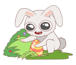 Easter Bunnies sticker #15835244