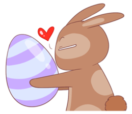 Easter Bunnies sticker #15835270