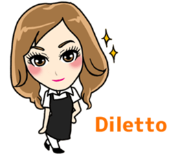 Girls full strength stamp sticker #15835406