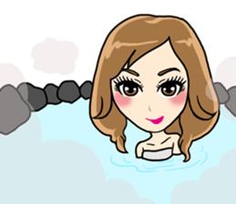 Girls full strength stamp sticker #15835428
