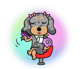 Girls full strength stamp sticker #15835429