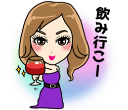 Girls full strength stamp sticker #15835439