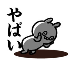 All YABAI Sticker-rabbit ver- sticker #15835574