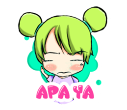 Blue and Lily sticker #15835682