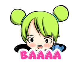 Blue and Lily sticker #15835683