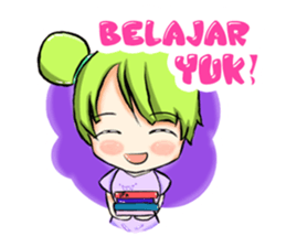 Blue and Lily sticker #15835684