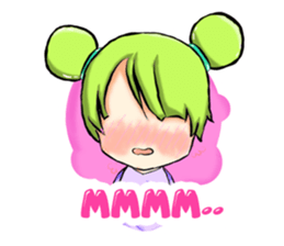 Blue and Lily sticker #15835702