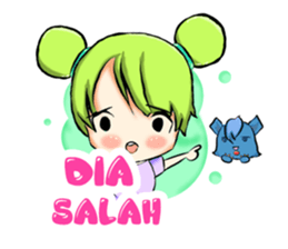 Blue and Lily sticker #15835705