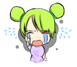 Blue and Lily sticker #15835708