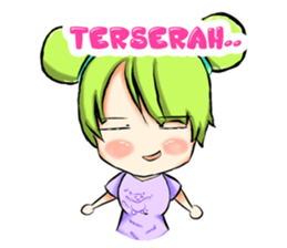 Blue and Lily sticker #15835709