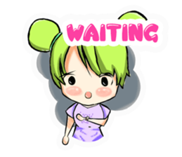 Blue and Lily sticker #15835710