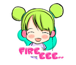 Blue and Lily sticker #15835712