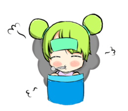 Blue and Lily sticker #15835718
