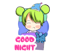 Blue and Lily sticker #15835719