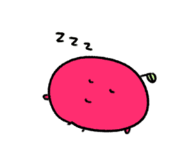 Apple boy.The Prince of Fruits sticker #15836004