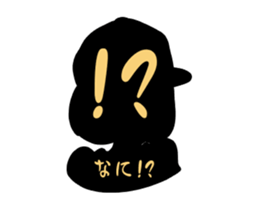 KAWAII GIRL reverse STICKER002 sticker #15836149