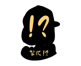 KAWAII GIRL reverse STICKER002 sticker #15836149