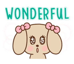 candy candy english sticker #15836191