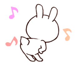 Cute Rabbit(Animated) sticker #15836249