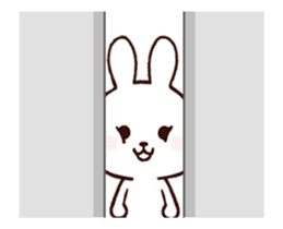 Cute Rabbit(Animated) sticker #15836260