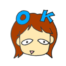 Unique face Sticker sticker #15836298