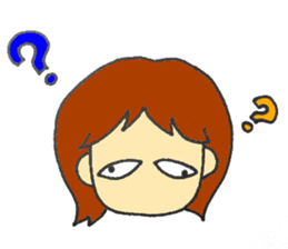 Unique face Sticker sticker #15836321