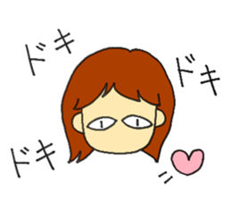 Unique face Sticker sticker #15836324