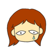 Unique face Sticker sticker #15836328