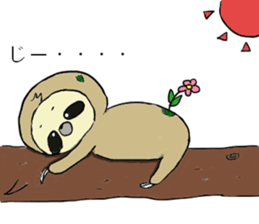 Work hard sloth sticker #15836502