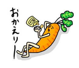 strange vegetable sticker #15836991