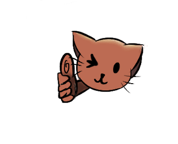 Home kitten sticker #15837248