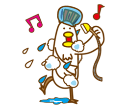 Chicken the simple life sticker #15837510