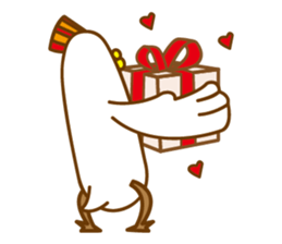 Chicken the simple life sticker #15837512