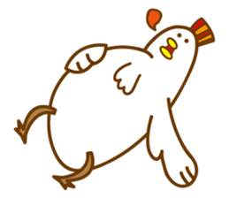 Chicken the simple life sticker #15837519
