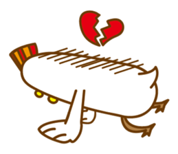 Chicken the simple life sticker #15837522