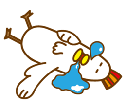 Chicken the simple life sticker #15837523