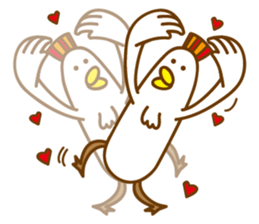 Chicken the simple life sticker #15837527