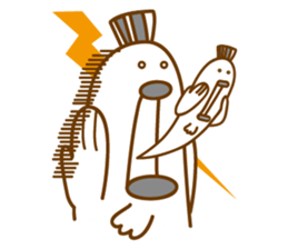 Chicken the simple life sticker #15837535