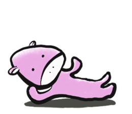 mo-chan and pi-chan 1 sticker #15837883