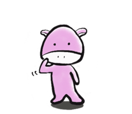 mo-chan and pi-chan 1 sticker #15837887