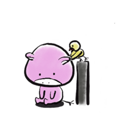 mo-chan and pi-chan 1 sticker #15837892